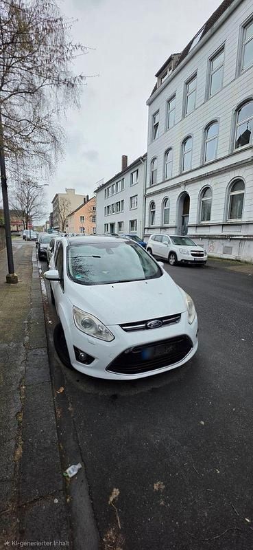 Gebraucht Ford C-MAX Titanium 163 PS (119 kW) 2012 Weiß Van / Kleinbus