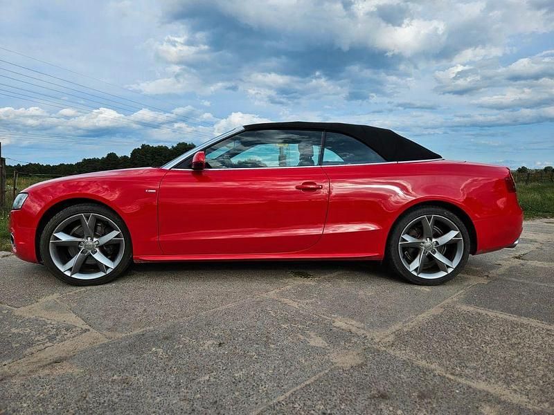Gebraucht Audi A5 Cabriolet S-Line 211 PS (155 kW) 2010 Rot Cabrio