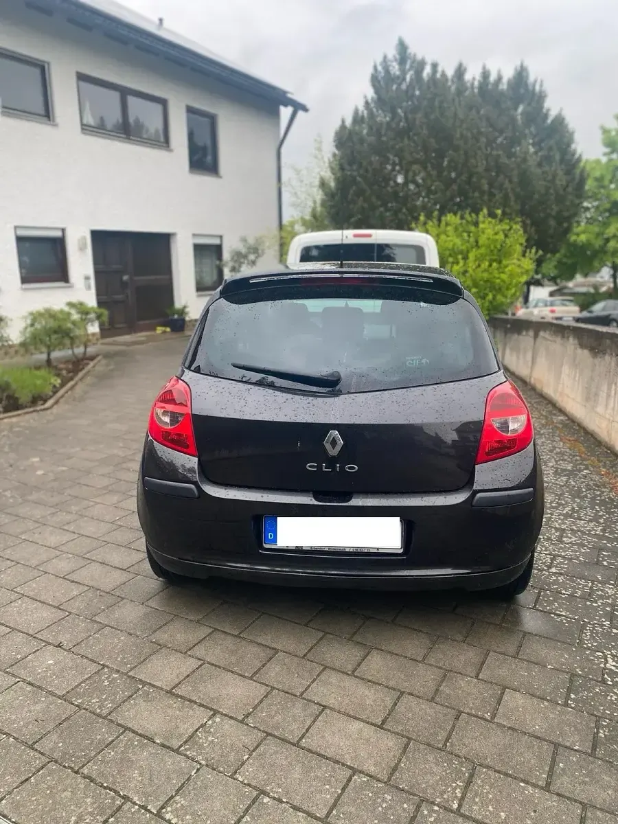 Gebraucht Renault Clio III 75 PS (55 kW) 2008 Schwarz Kleinwagen