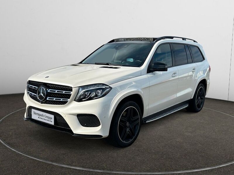 Weiß Gebraucht 2018 Mercedes GLS500 AMG line SUV | 39.990 € (Fairer Preis) - Bild 1/4