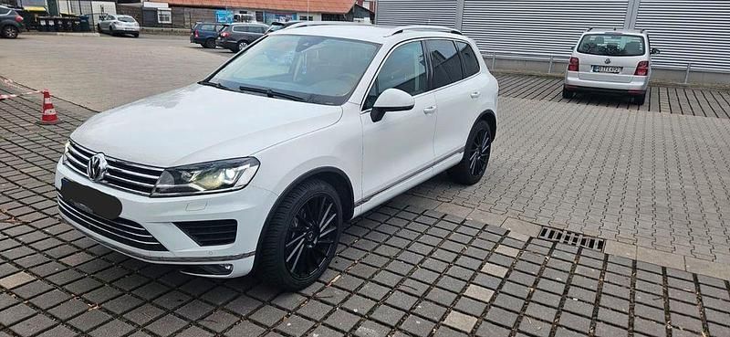 Gebraucht VW Touareg Terrain Tech 262 PS (192 kW) 2014 Weiß SUV