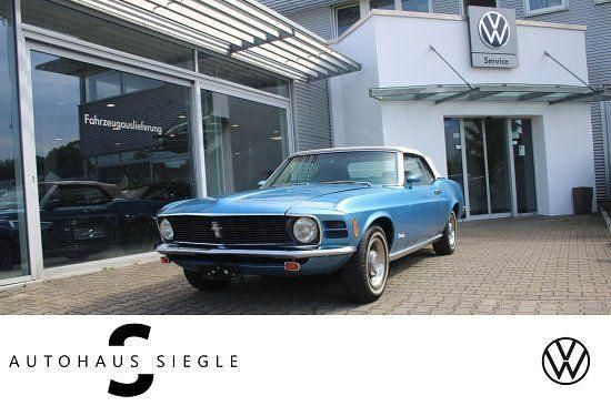 Blau Gebraucht 1970 Ford Mustang Cabrio | 37.930 € - Bild 1/4
