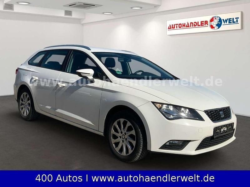Gebraucht Seat Leon ST Style 105 PS (77 kW) 2014 Weiß Kombi