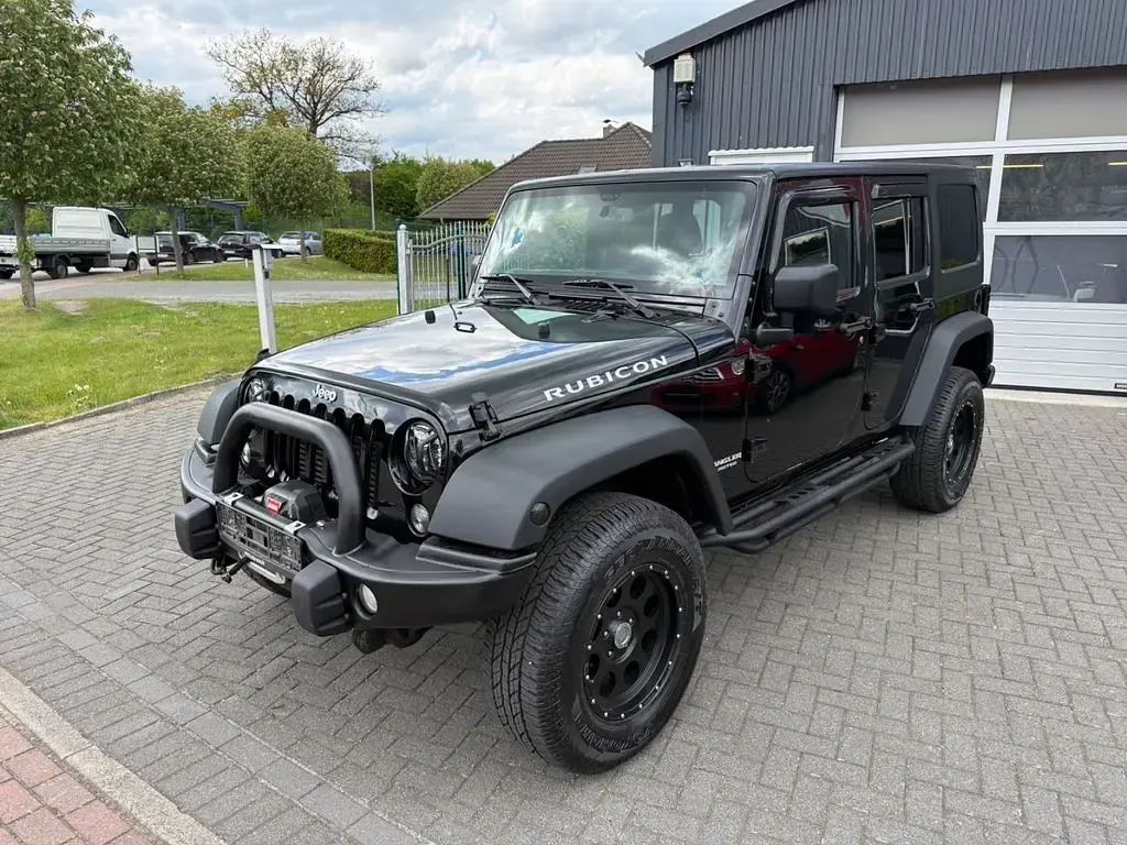 Gebraucht Jeep Wrangler Unlimited Rubicon 200 PS (147 kW) 2014 Schwarz SUV