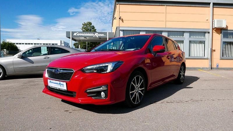 Gebraucht Subaru Impreza Exclusive+ 156 PS (114 kW) 2019 Rot Limousine
