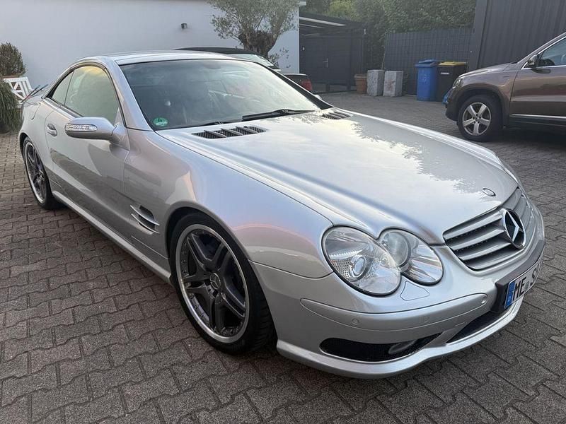 Gebraucht Mercedes SL500 306 PS (225 kW) 2005 Silber Cabrio
