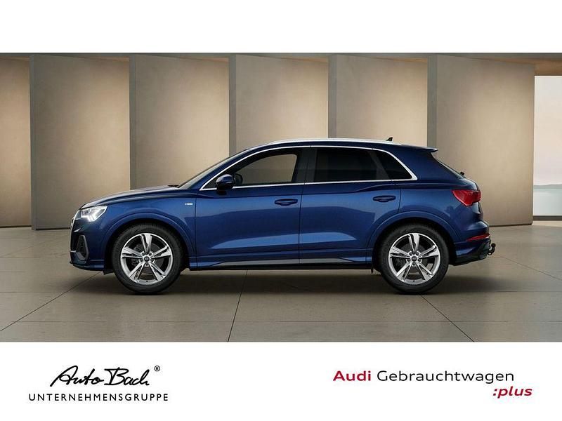 Gebraucht Audi Q3 S-Line 150 PS (110 kW) 2024 Navarrablau metallic SUV
