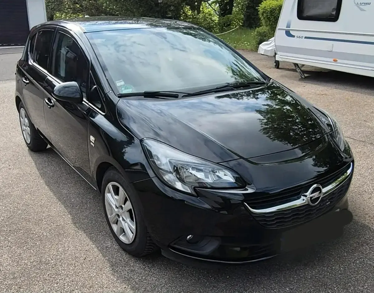 Gebraucht Opel Corsa 90 PS (66 kW) 2016 Schwarz Kleinwagen