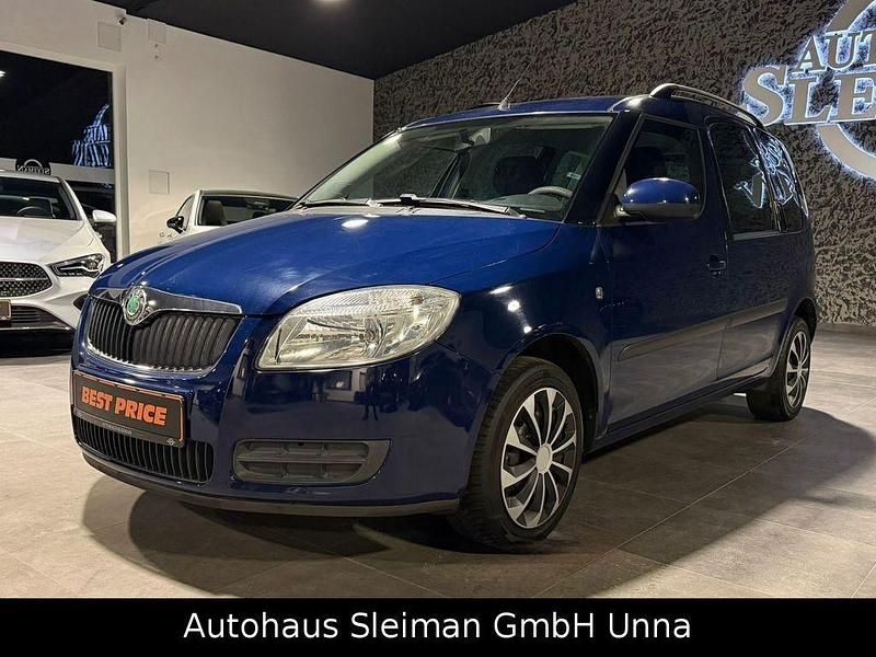 Gebraucht Skoda Roomster Plus Edition 69 PS (50 kW) 2009 Blau Van / Kleinbus