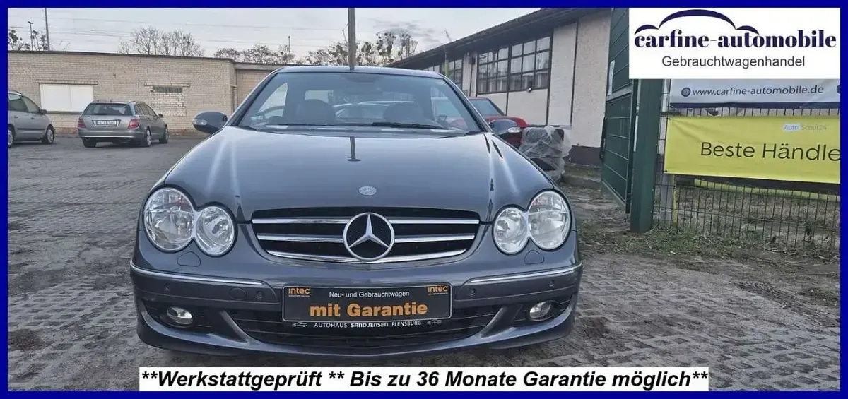 Gebraucht Mercedes CLK220 Avantgarde 150 PS (110 kW) 2006 Iolith blue Coupé