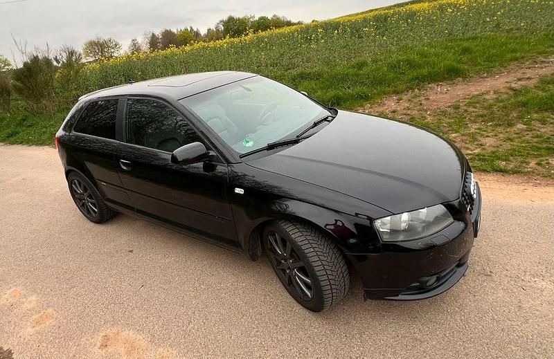 Gebraucht Audi A3 S-Line 170 PS (125 kW) 2008 Schwarz Kleinwagen