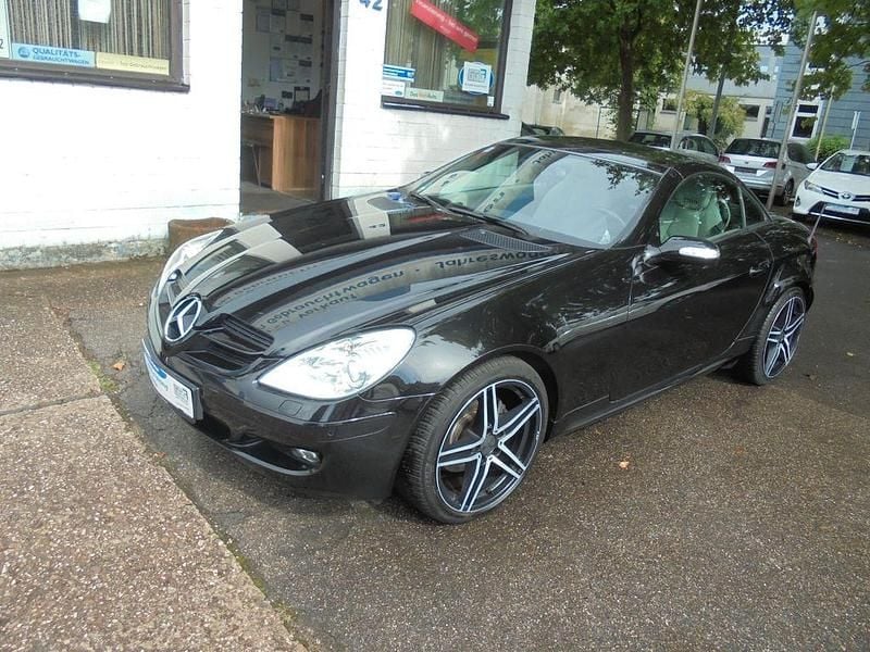Schwarz Gebraucht 2007 Mercedes SLK280 Cabrio | 10.950 € (Guter Preis) - Bild 1/4