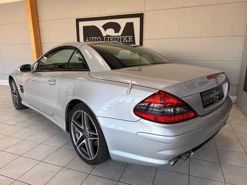 Gebraucht Mercedes SL500 306 PS (225 kW) 2002 Silber Cabrio