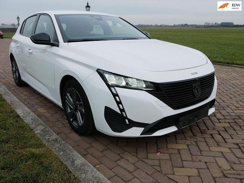 Weiß Gebraucht 2022 Peugeot 308 Business-Line Limousine | 12.099 € (Fairer Preis) - Bild 1/3