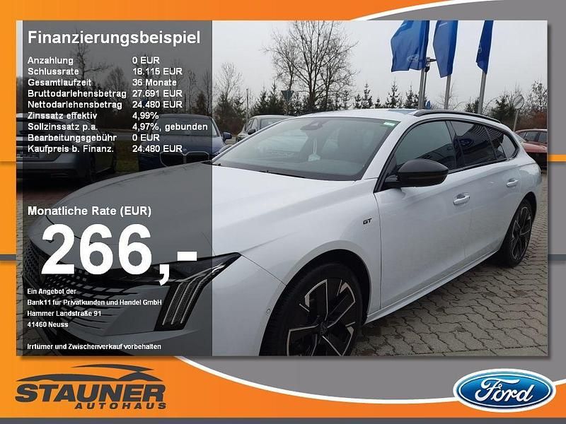 Weiss/typ aussenverkleidung me Gebraucht 2024 Peugeot 508 GT Kombi | 23.200 € (Fairer Preis) - Bild 1/4