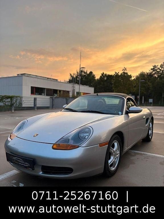 Silber Gebraucht 1998 Porsche Boxster Cabrio | 11.490 € (Guter Preis) - Bild 1/4