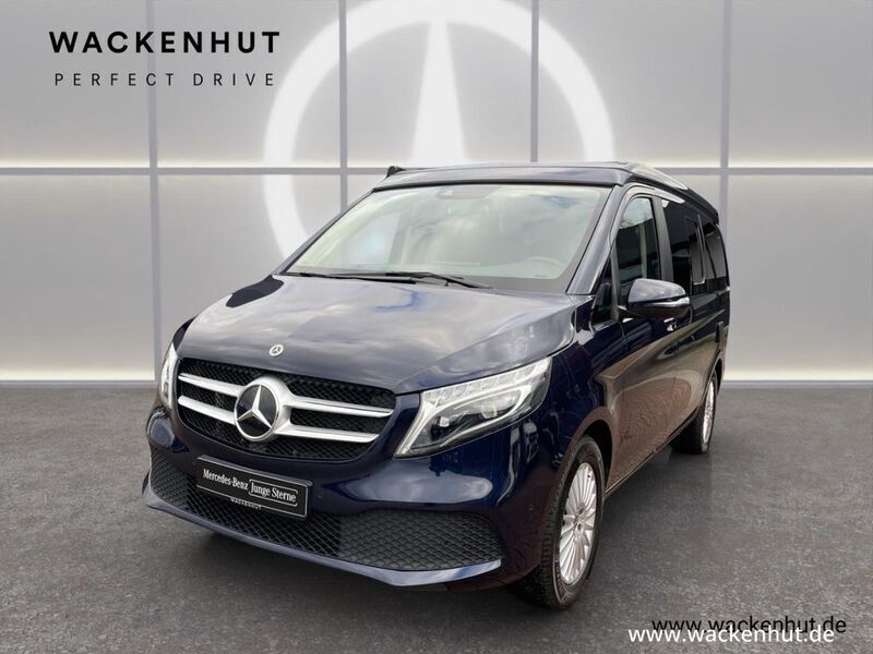 Blau Gebraucht 2021 Mercedes V220 Marco Polo Van / Kleinbus | 58.900 € (Etwas zu teuer) - Bild 1/4