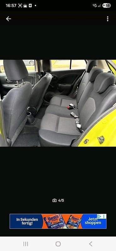 Gebraucht Nissan Micra 80 PS (58 kW) 2012 Grün Kleinwagen