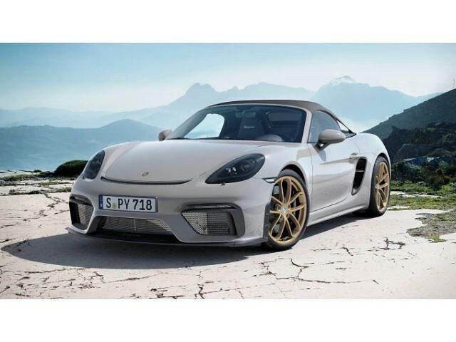 Kreide (weiss) Gebraucht 2022 Porsche 718 Spyder Cabrio | 108.900 € (Fairer Preis) - Bild 1/4