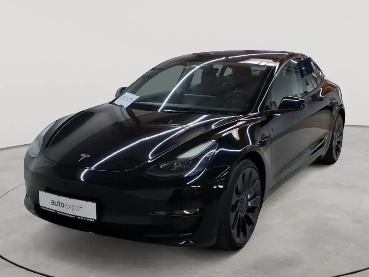 Gebraucht Tesla Model 3 Performance 377 kW (513 PS) 2021 Solid black Limousine