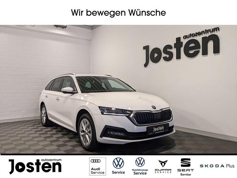 Weiß Gebraucht 2022 Skoda Octavia Ambition Limousine | 21.690 € (Superpreis) - Bild 1/4