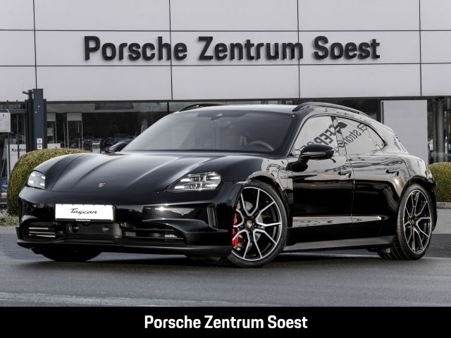 Schwarz Neu 2024 Porsche Taycan 4S Sport Turismo Limousine | 162.587 € (Teuer) - Bild 1/4