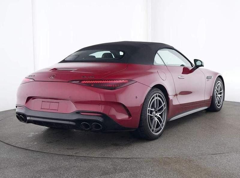 Designo patagonienrot metallic Gebraucht 2024 Mercedes SL43 AMG AMG Cabrio | 114.444 € (Fairer Preis) - Bild 1/4