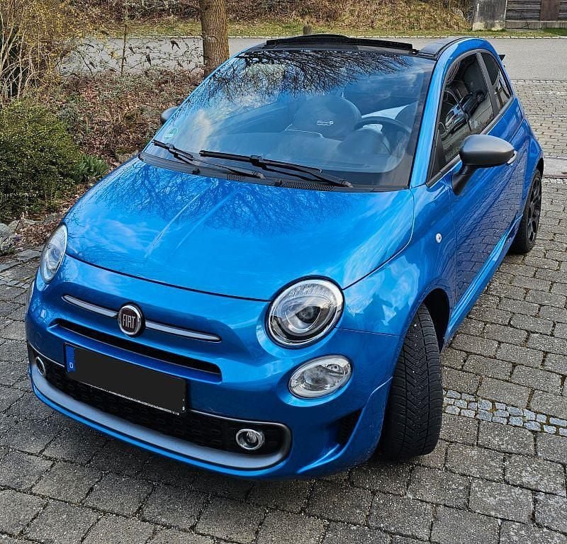 Gebraucht Fiat 500 S 86 PS (63 kW) 2017 Blau Cabrio