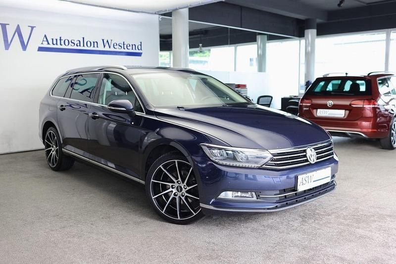 Blau Gebraucht 2017 VW Passat Highline Kombi | 12.980 € (Fairer Preis) - Bild 1/4