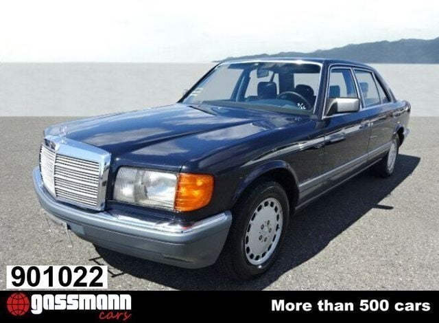 Blau Gebraucht 1988 Mercedes 420 Limousine | 26.061 € - Bild 1/4
