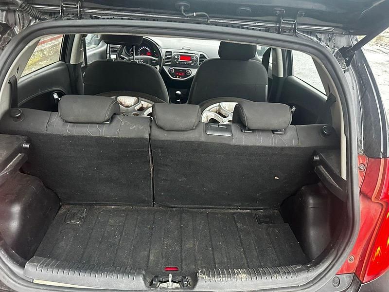 Gebraucht Kia Picanto 69 PS (50 kW) 2012 Schwarz Kleinwagen