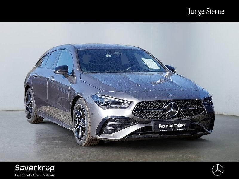Gebraucht Mercedes CLA200 Shooting Brake AMG 163 PS (119 kW) 2024 Graulack mountaingrau (metallic) Kombi