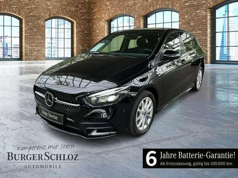 Schwarz unilack nachtschwarz Gebraucht 2022 Mercedes B250e Night Van / Kleinbus | 31.500 € - Bild 1/4