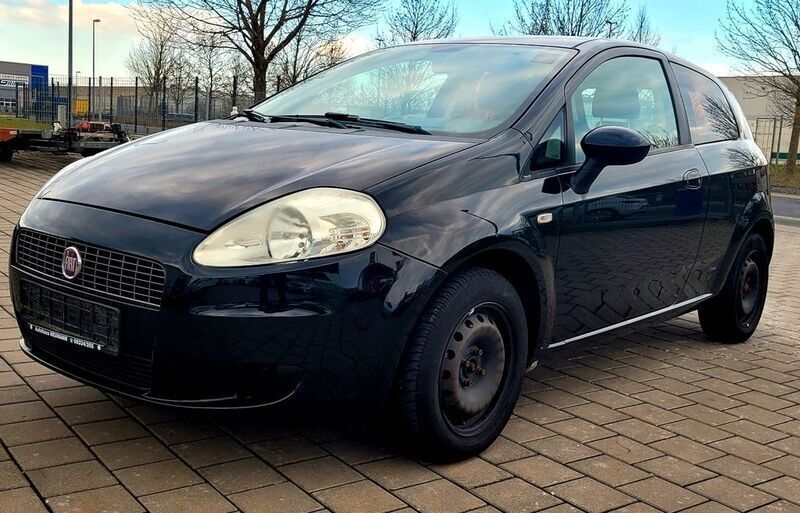Schwarz Gebraucht 2008 Fiat Punto Evo Kleinwagen | 990 € (Superpreis) - Bild 1/4
