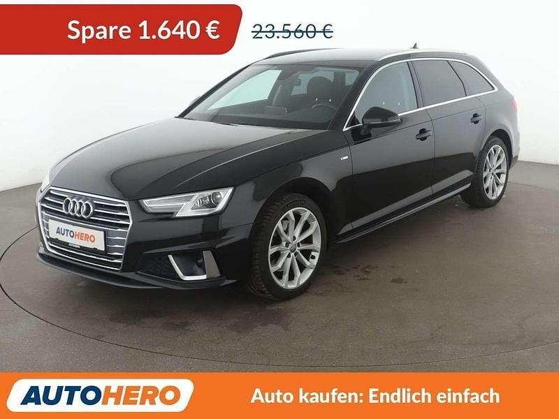 Gebraucht Audi A4 S-Line 190 PS (139 kW) 2019 Brillantschwarz Kombi