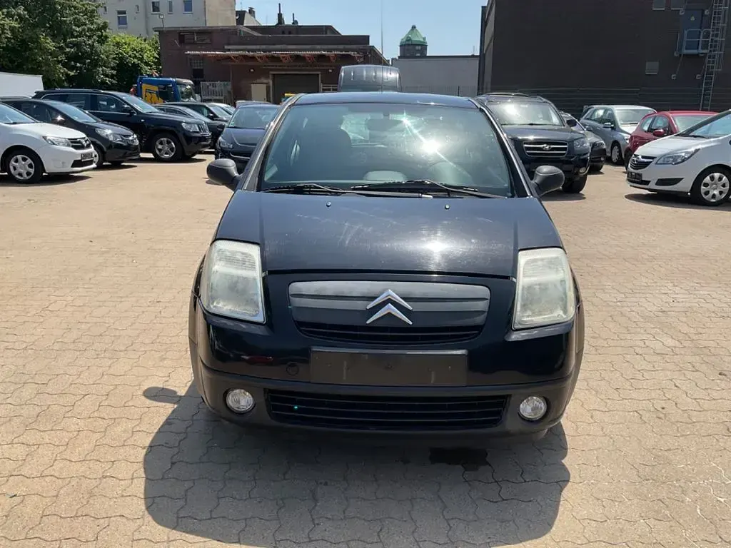 Gebraucht Citroën C2 60 PS (44 kW) 2004 Schwarz Kleinwagen