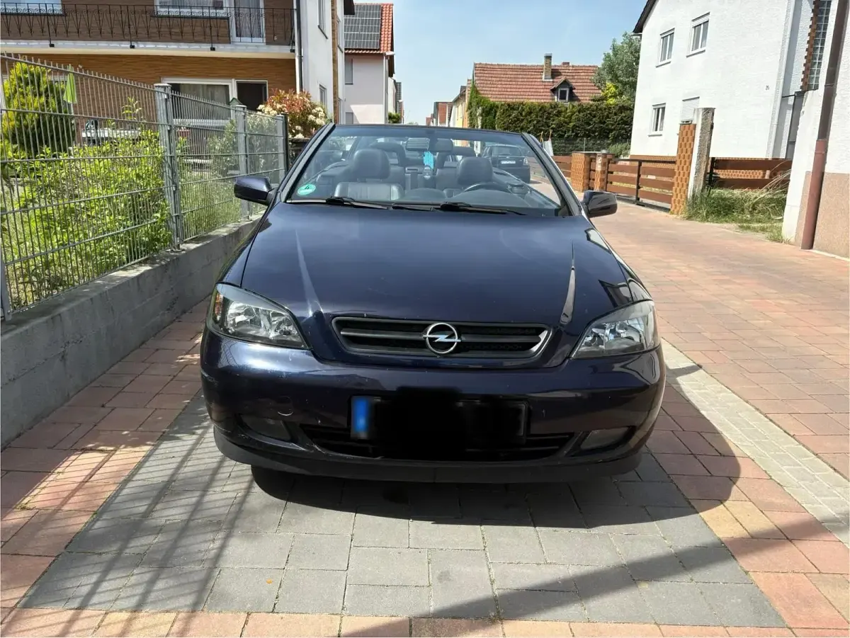 Gebraucht Opel Astra 147 PS (108 kW) 2003 Blau Cabrio