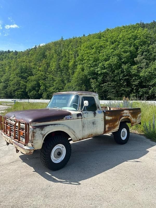 Beige Gebraucht 1964 Ford F100 SUV | 30.800 € - Bild 1/4