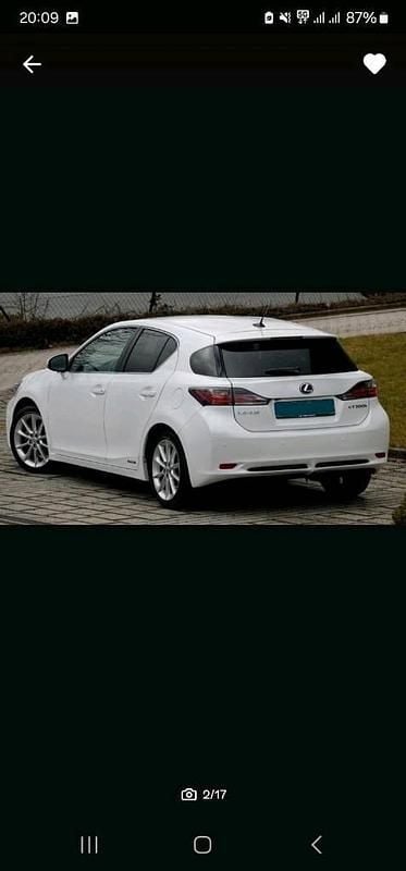 Gebraucht Lexus CT200h 96 PS (70 kW) 2011 Weiß Kombi