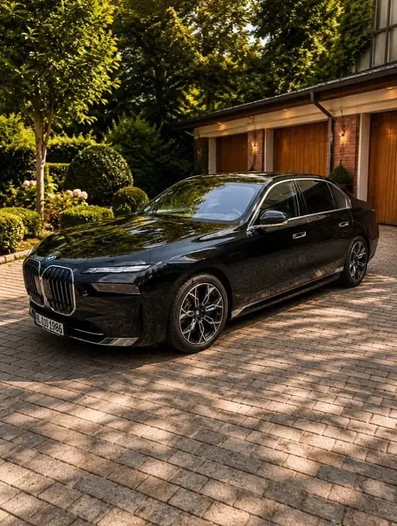 Gebraucht BMW 750e 489 PS (359 kW) 2024 Schwarz Limousine