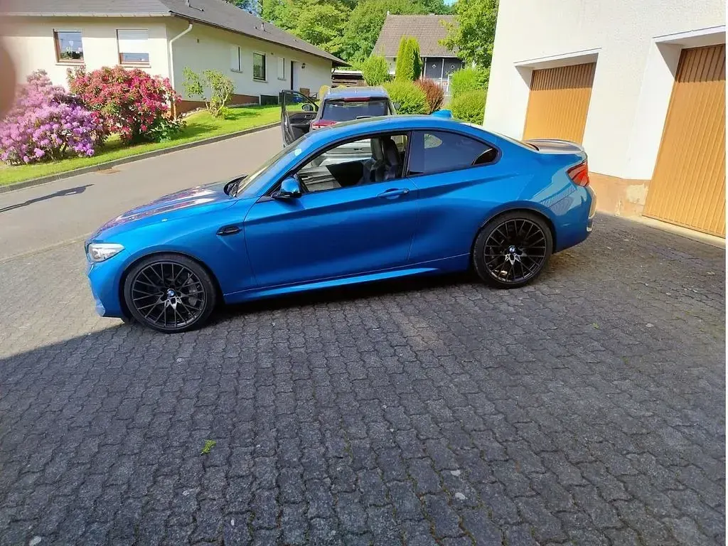 Gebraucht BMW M2 Competition Edition 411 PS (302 kW) 2020 (long beach blue metallic (bordeaux)) Coupé