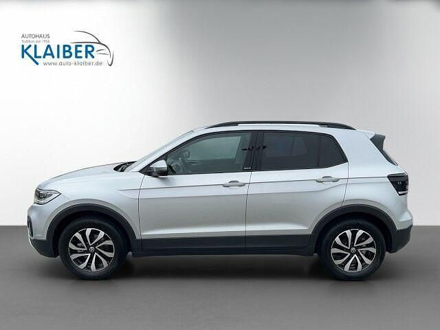 Gebraucht VW T-Cross Active 110 PS (80 kW) 2023 Reflexsilber (metallic) SUV