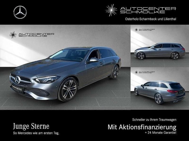 Lack selenitgrau Gebraucht 2023 Mercedes C200 Advanced Plus Kombi | 38.279 € (Fairer Preis) - Bild 1/4