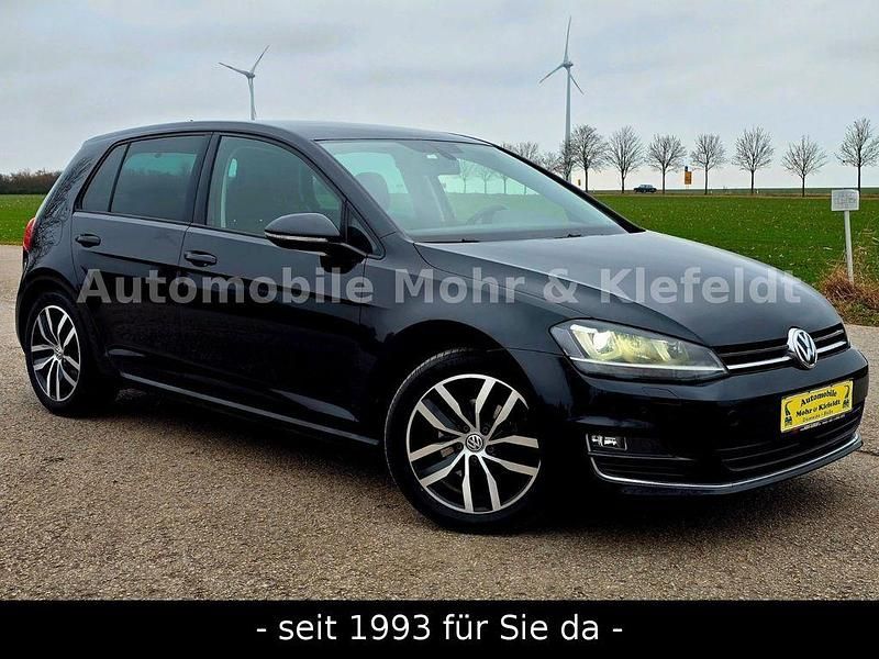 Schwarz Gebraucht 2014 VW Golf Highline Limousine | 13.999 € (Etwas zu teuer) - Bild 1/4