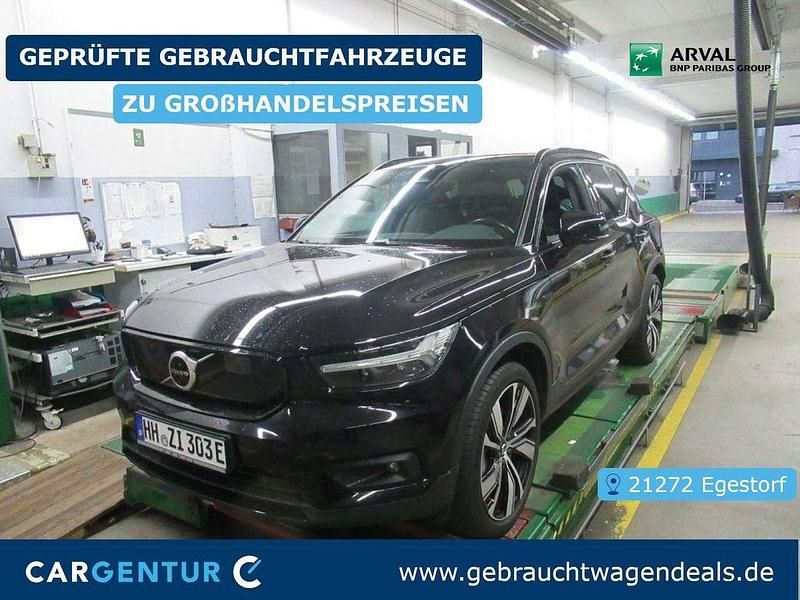 Onyx black Gebraucht 2021 Volvo XC40 R-Design SUV | 31.590 € (Fairer Preis) - Bild 1/2