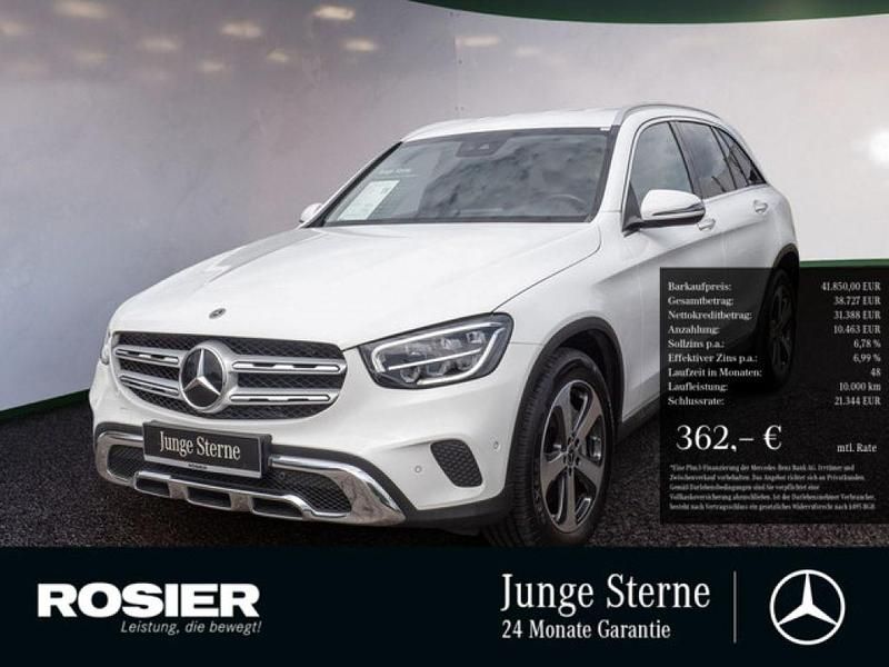 Weiss / polarweiß Gebraucht 2022 Mercedes GLC400d SUV | 41.850 € (Superpreis) - Bild 1/4
