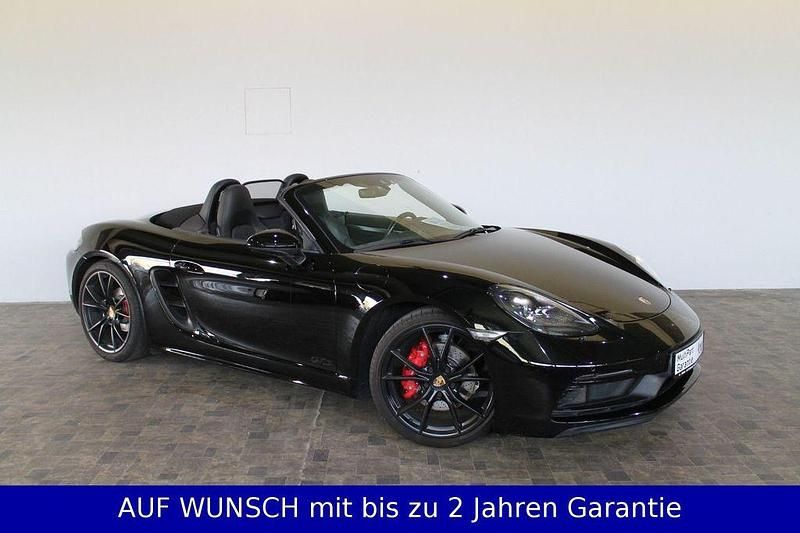 Schwarz Gebraucht 2018 Porsche 718 Boxster GTS Sport Cabrio | 63.990 € (Guter Preis) - Bild 1/4