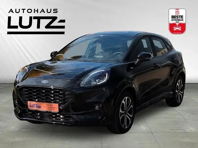 Obsidianschwarz metallic Gebraucht 2024 Ford Puma ST-Line X SUV | 22.955 € (Fairer Preis) - Bild 1/4