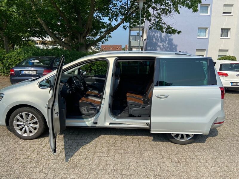 Gebraucht VW Sharan Highline 170 PS (125 kW) 2012 Beige Van / Kleinbus