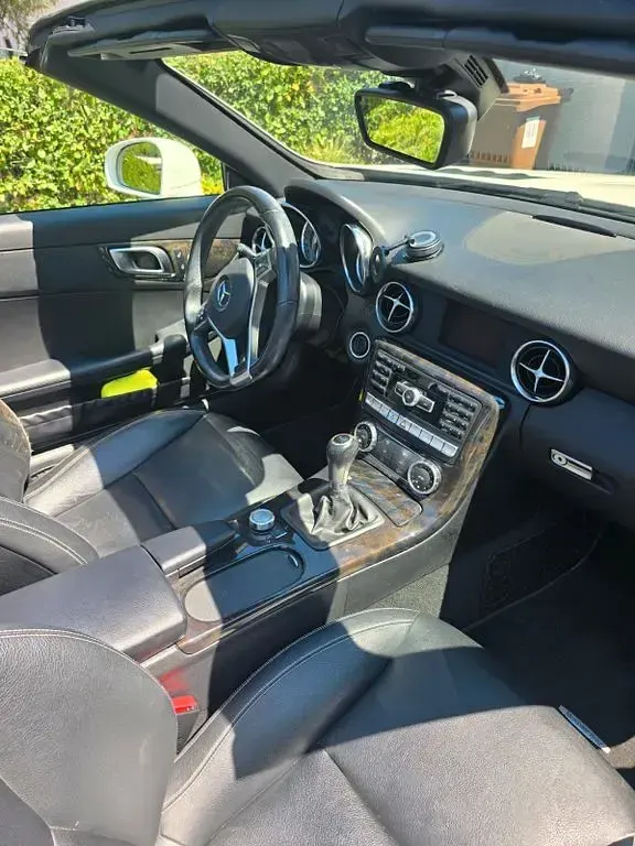 Gebraucht Mercedes SLK200 184 PS (135 kW) 2011 Weiß Cabrio